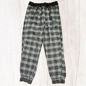 Zara Denim Wear Green Black Textured Joggers size Medium Don’t Crave The Fantasy